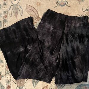 Ginger G Charcoal Tie-Dye Pants